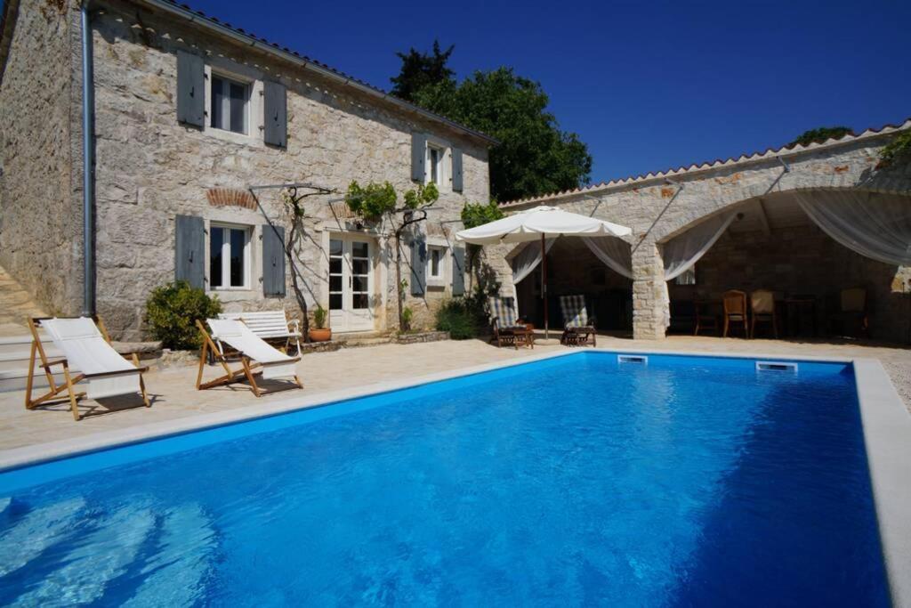 Ferienhaus Villa Alisia, Wunderschoenes Natursteinhaus Bei Porec, Istrien, Kroatien Vranje Selo Buitenkant foto